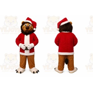 Christmas Lion Mascot Costume