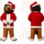 Christmas Lion Mascot Costume