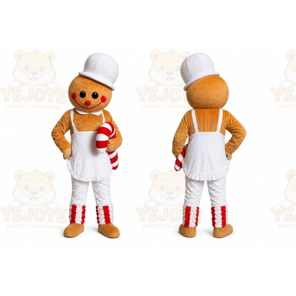 Christmas Lollipop Gingerbread Mascot Costumes