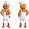 Christmas Lollipop Gingerbread Mascot Costumes
