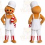 Christmas Lollipop Gingerbread Mascot Costumes