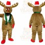 Christmas Moose Reindeer Mascot Costume