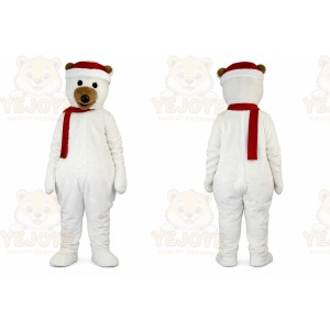 Christmas Polar Bear Mascot Costume