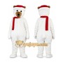 Christmas Polar Bear Mascot Costume