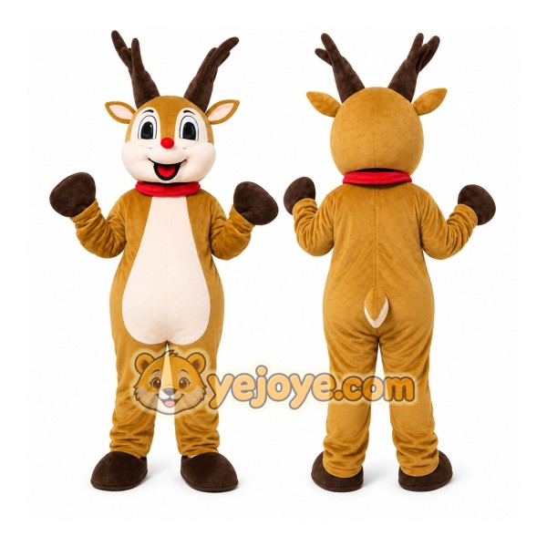 Christmas Reindeer Mascot Costume