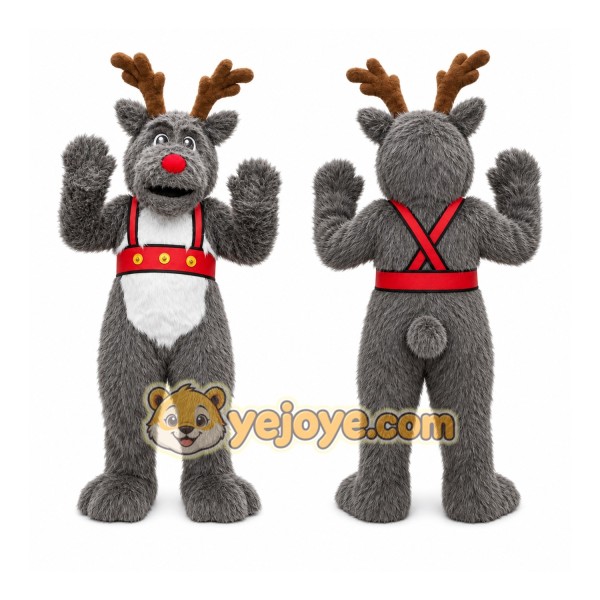Christmas Reindeer Rudolf Supreme Mascot Costumes