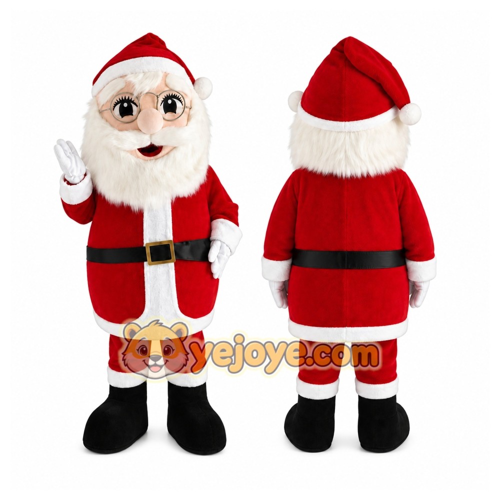 Christmas Santa Claus Mascot Costume Christmas Santa Claus Mascot Costume