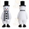 Christmas Snowman Adult Mascot Costume
