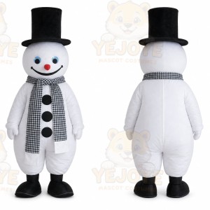Christmas Snowman Adult Mascot Costume