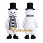 Christmas Snowman Adult Mascot Costume