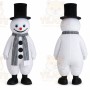 Christmas Snowman Adult Mascot Costume