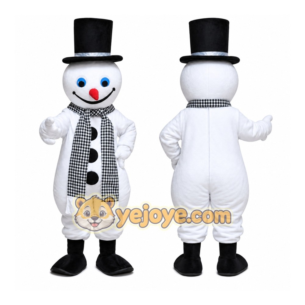 Christmas Snowman Mascot Costume