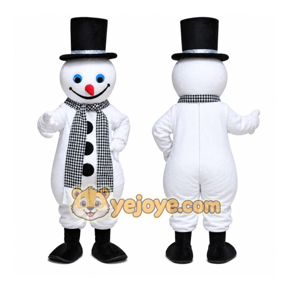 Christmas Snowman Mascot Costume
