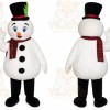 Christmas Snowman Mascot Costumes