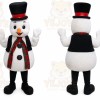 Christmas Victorian snowman Mascot Costumes