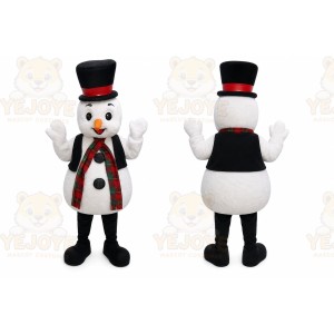 Christmas Victorian snowman Mascot Costumes