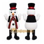 Christmas Victorian snowman Mascot Costumes