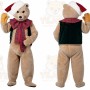 Christmas X-mas Teddy Bear Mascot Costumes