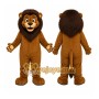 Brown Lion Mascot Costume