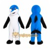 Clever Dolphin Mascot Costume Clever Dolphin Mascot Costume