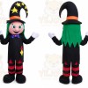 Clown Girl Mascot Costume Adult Cartoon Character Costume