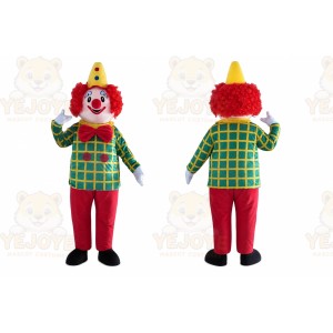 Clown Mascot Costume Advertising Carnival