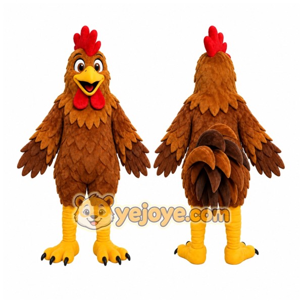 Cock Chickabiddy Mascot Costume