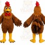 Cock Chickabiddy Mascot Costume