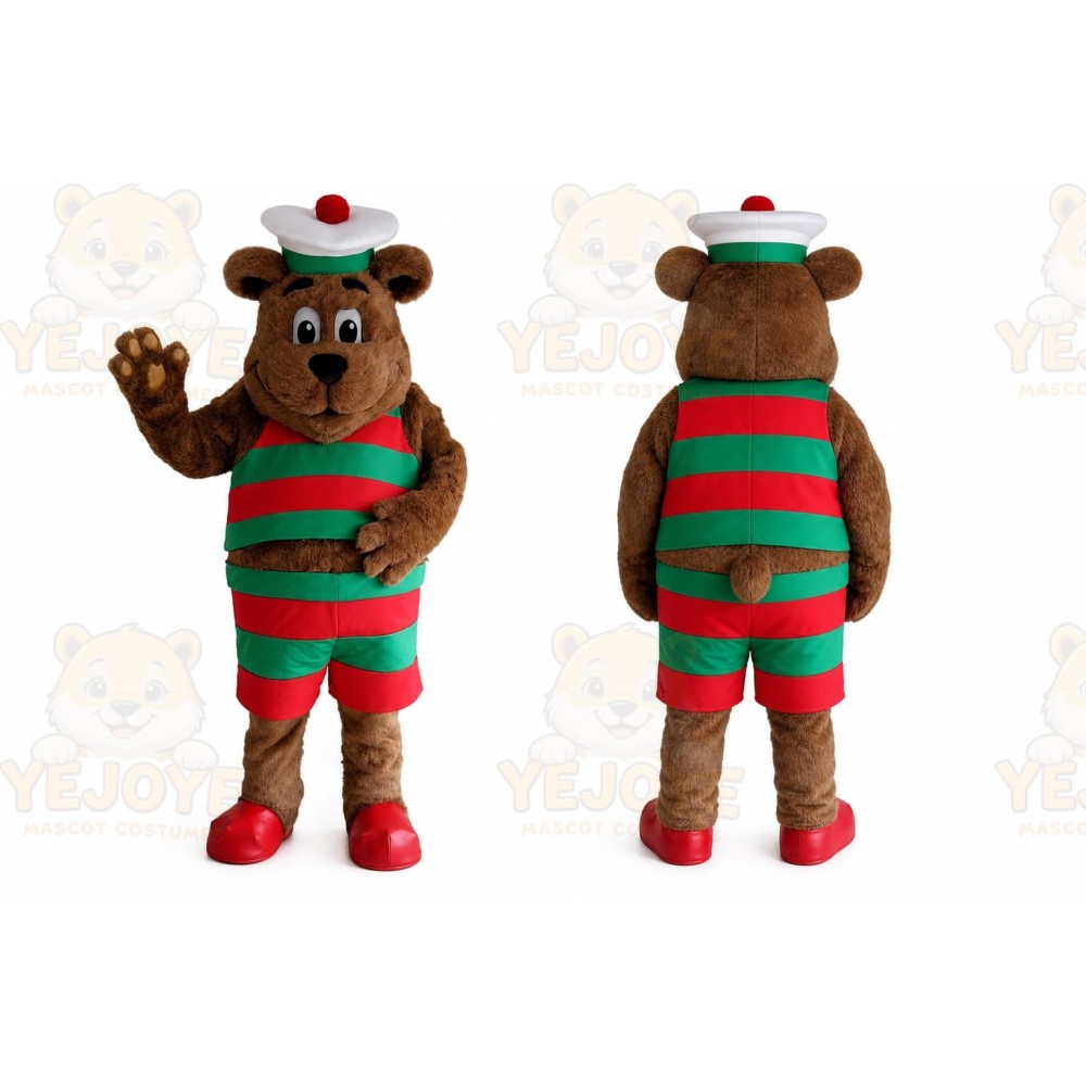 Cod Liver Bear Mascot Costume