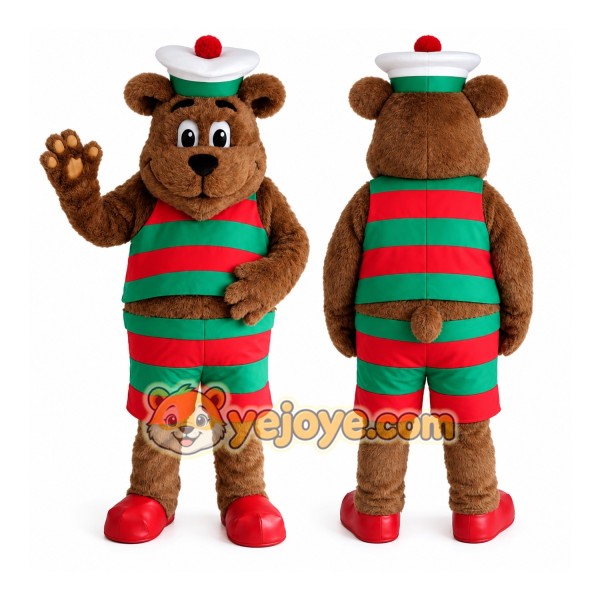 Cod Liver Bear Mascot Costume
