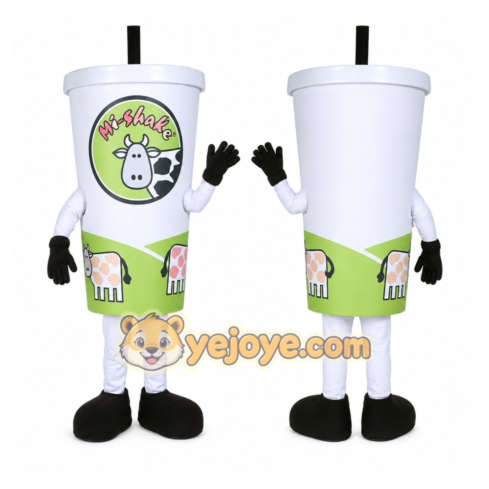 Coffee Cup Mascot Costume