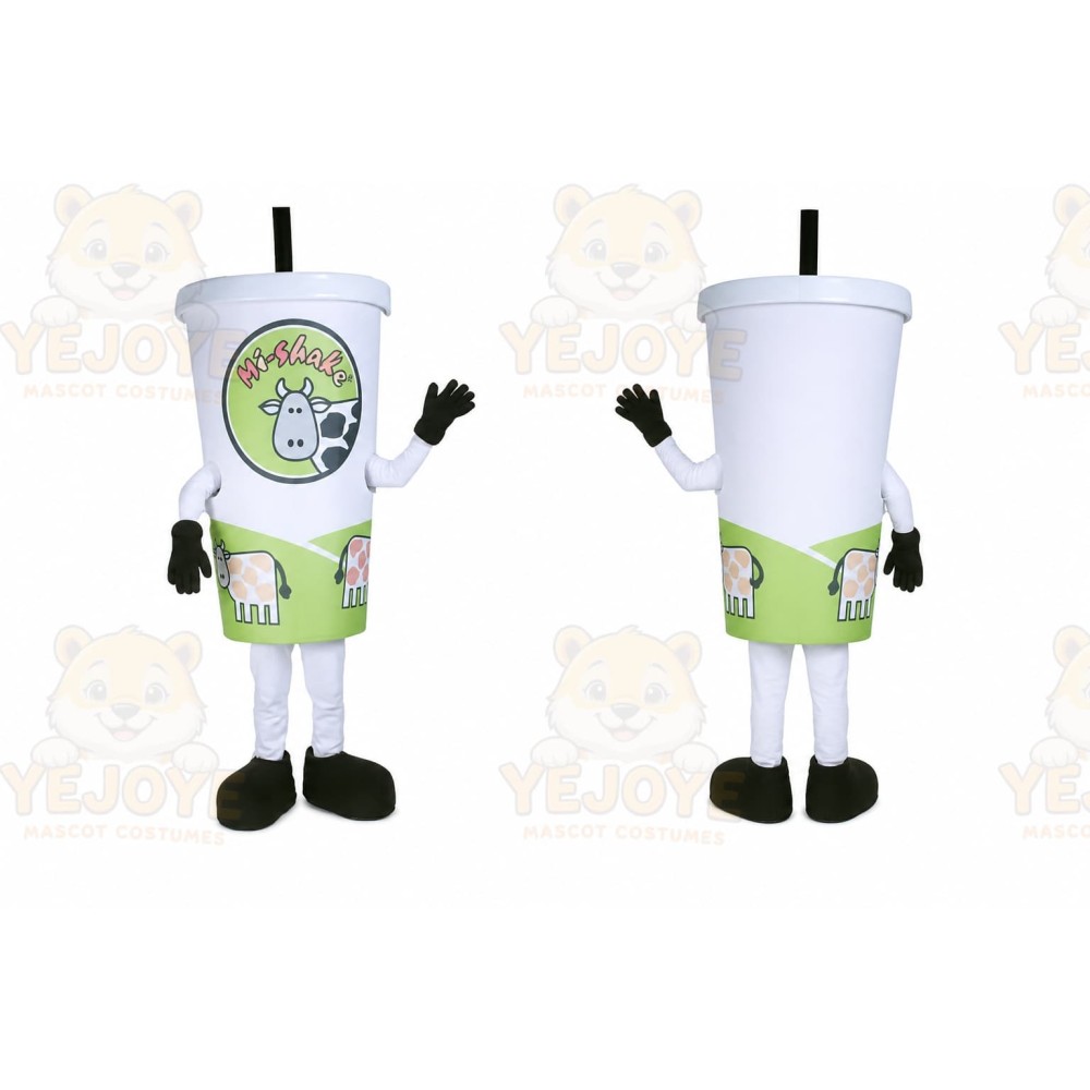 Coffee Cup Mascot Costume