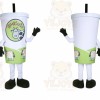 Coffee Cup Mascot Costume