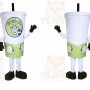 Coffee Cup Mascot Costume