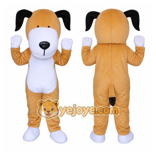 Coffee Dog Mascot Costume