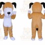 Coffee Dog Mascot Costume