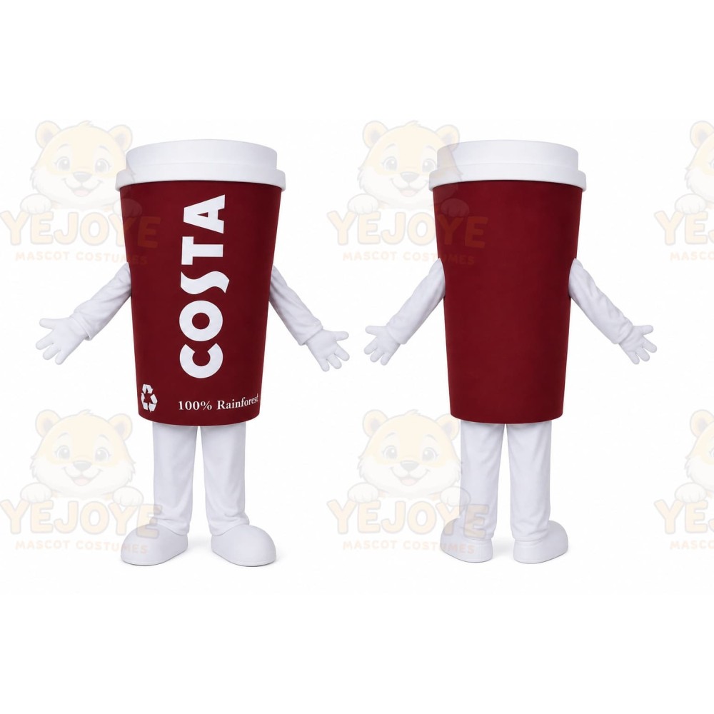 Coffee Mascot Costume