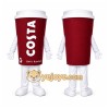 Coffee Mascot Costume Coffee Mascot Costume