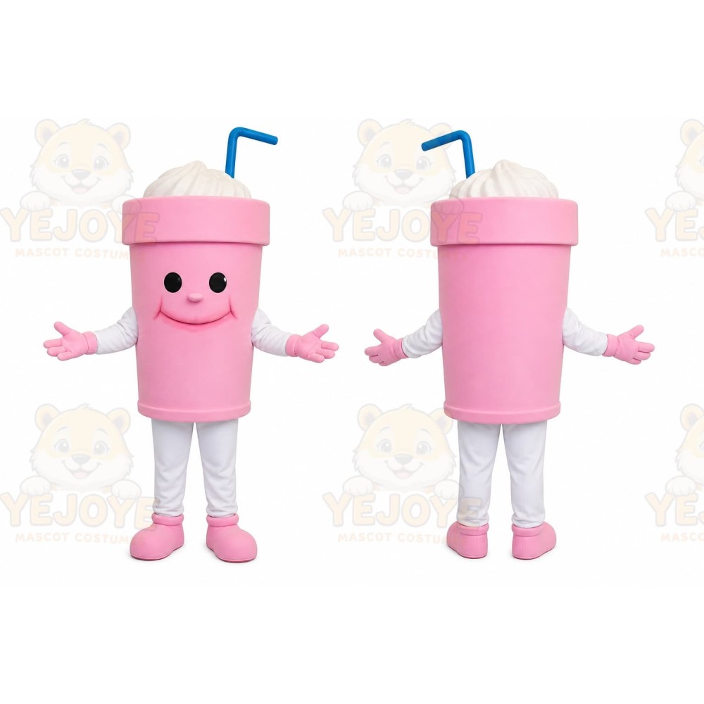 Coffee Milk Coca Cup Mascot Costume