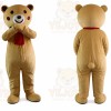 Coffee Teddy Bear Mascot Costume