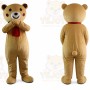 Coffee Teddy Bear Mascot Costume