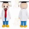 College Man Mascot Costume