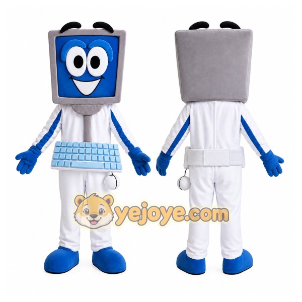 Computer Character Mascot Costume