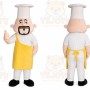 Cook Chef Kitchener Baker Mascot Costume
