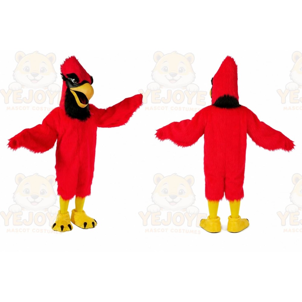 Cool Cardinal Mascot Costume Birds Mascot