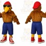 Cool Eagle Mascot Costume Adult Falcon Hawk Mascot