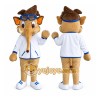Cool Elephant Boy Mascot Costume Cool Elephant Boy Mascot Costume