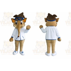 Cool Elephant Boy Mascot Costume