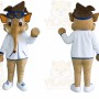Cool Elephant Boy Mascot Costume