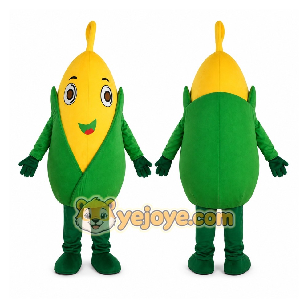 Corn Mascot Costume Corn Mascot Costume